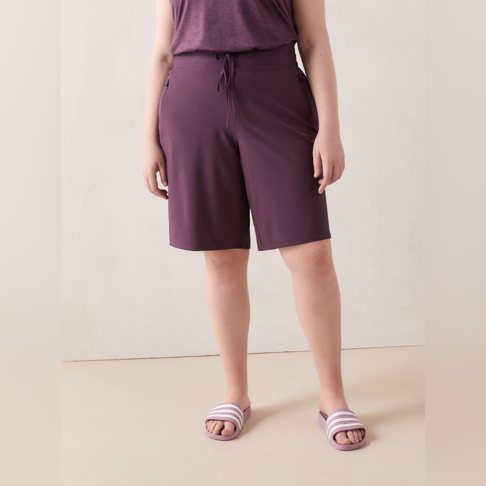 Pennington’s 4-Way Stretch Short ActiveZone Plum Size 4X